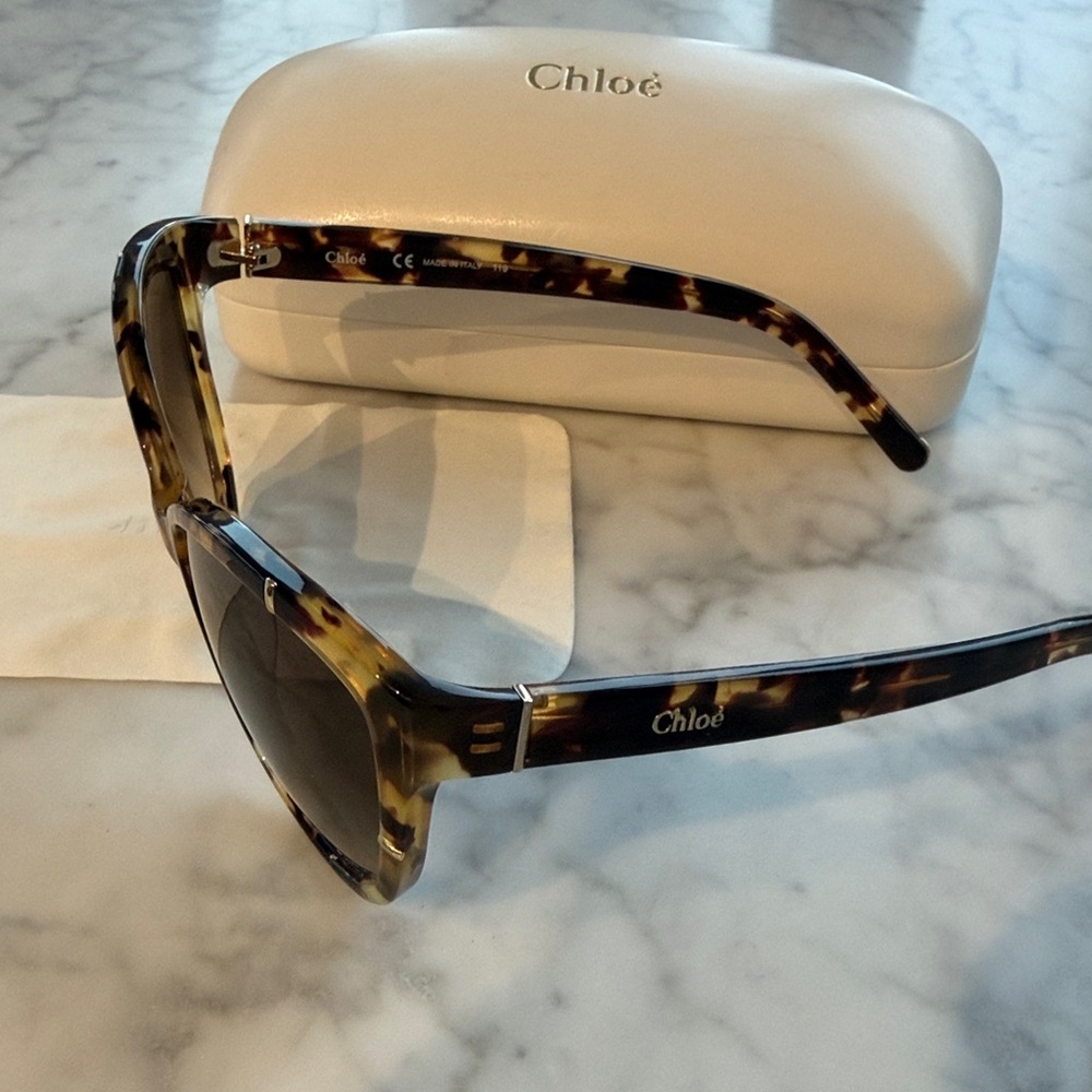 Chloe Tortoise Sunglasses